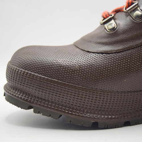 Harris Dryboot waterproof rubber ankle boot in detail.